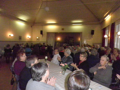 Träffen med Ekenäs pensionstagare 19.11.2013 i Folkets Hus i Karis.
Foto: Folke Rudnäs