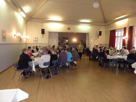 Träffen med Ekenäs pensionstagare 19.11.2013 i Folkets Hus i Karis.
Foto: Folke Rudnäs