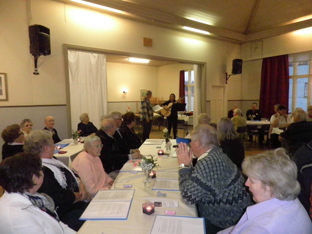 Träffen med Ekenäs pensionstagare 19.11.2013 i Folkets Hus i Karis.
Foto: Folke Rudnäs